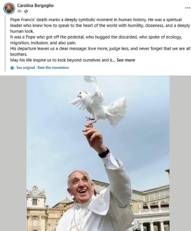 family of pope francis breaks silence on his death with emotional tribute 22551