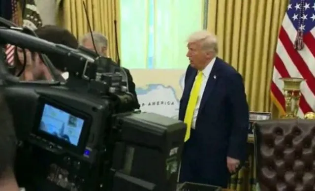 peple stunned as donald trump cuts speech short after unexpected medical em 22801