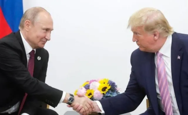 the portrait putin secretly gifted to trump has finally been revealed after 22818