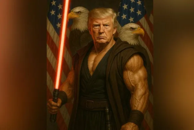 white house faces criticism for celebrating star wars day with trump holdin 23381