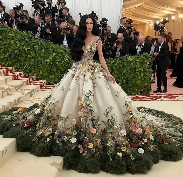 katy perry goes viral again by using ai image for 2025 met gala appearance 23469