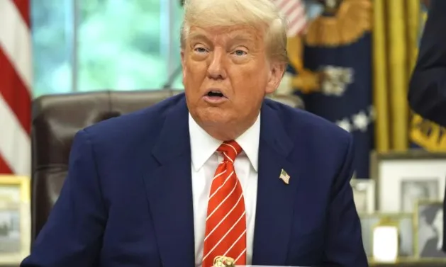 donald trump shares reaction after american cardinal is chosen to lead cath 23656