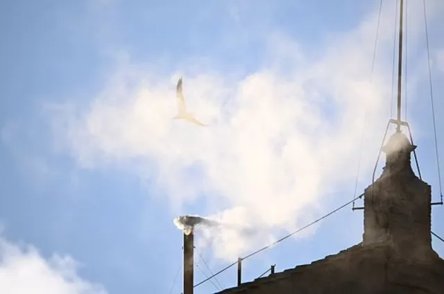 new pope elected as white smoke emerges from sistine chapel 23652