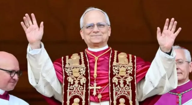 new pope officially named as white smoke signals conclusion of second-day c 23665