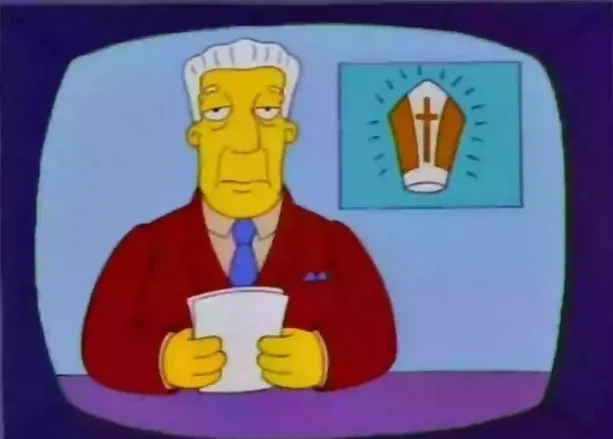 fans believe the simpsons show predicted the election of new american pope 23757