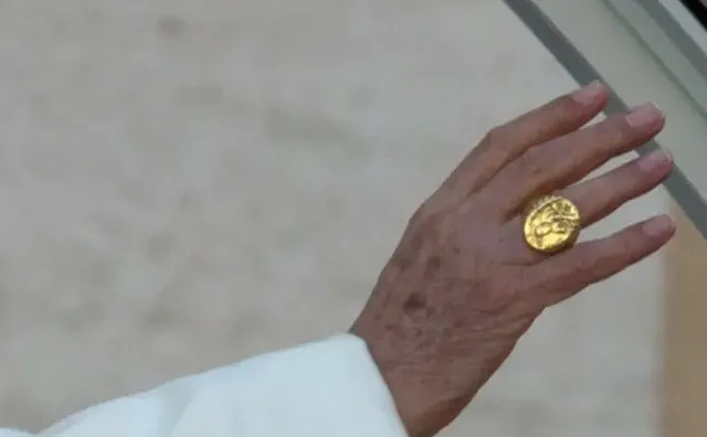 pope leo xiv steps into luxurious life with $520k ring and bulletproof car 23751
