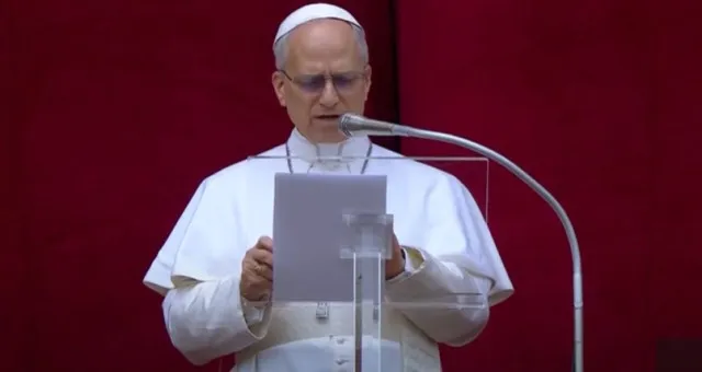 pope leo xiv delivers powerful message to world leaders in first sunday ble 23885