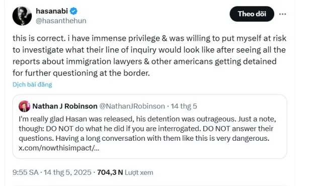 streamer detained at us airport issues stark warning to americans over trum 24115