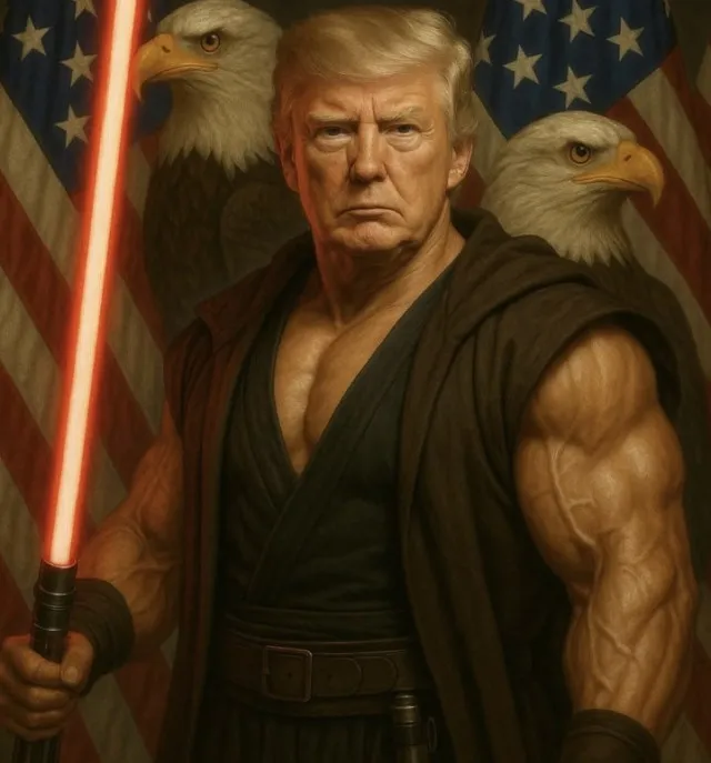 people are baffled as trump has just shared his most bizarre ai post yet 24360