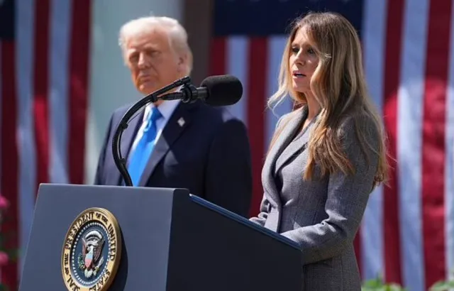 melania trump makes history as first lady by signing bipartisan revenge por 24448