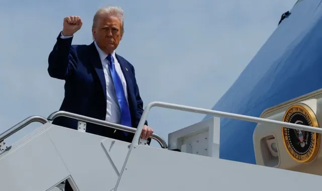 pentagon confirms trump accepts jet from qatar will refit it as air force o 24614