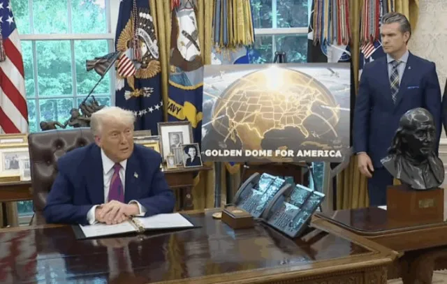 trump warns rest of world with $175 billion golden dome missile defense a 24628