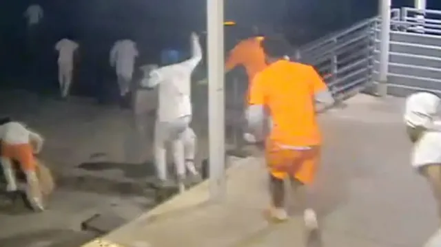 ten inmates escape from prison shawshank style after leaving wild three-w 24780