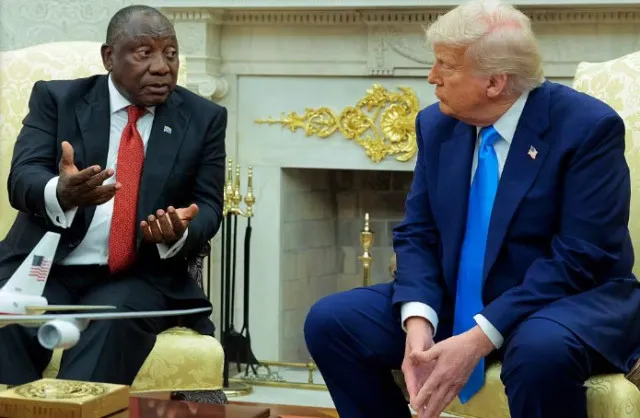 trump reacts harshly after south african president criticizes him over $400 24702