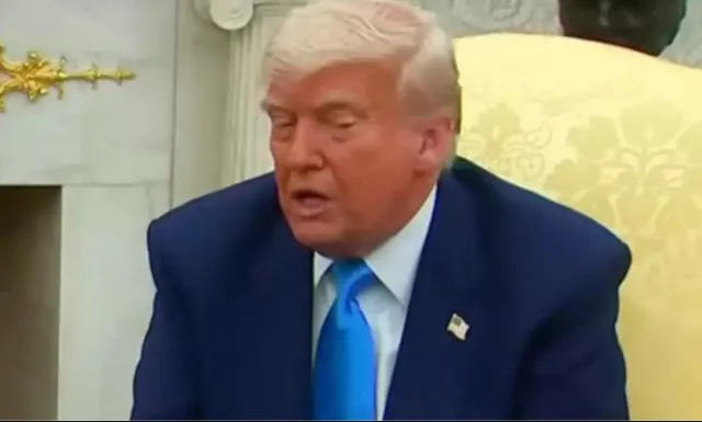 trump reacts harshly after south african president criticizes him over $400 24705