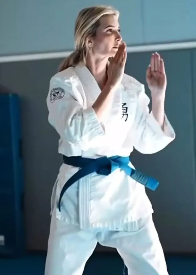 ivanka trump takes down opponent while showing off impressive jiu-jitsu ski 24839