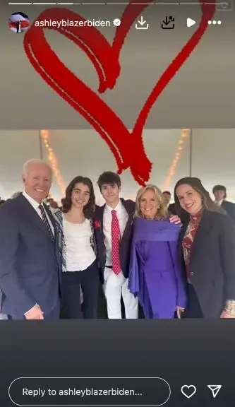 joe biden emerged publicly for first time at grandson’s graduation followin 24865