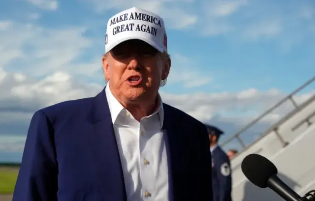 trump says tariff policy aims to boost tank production in the us instead of 24896